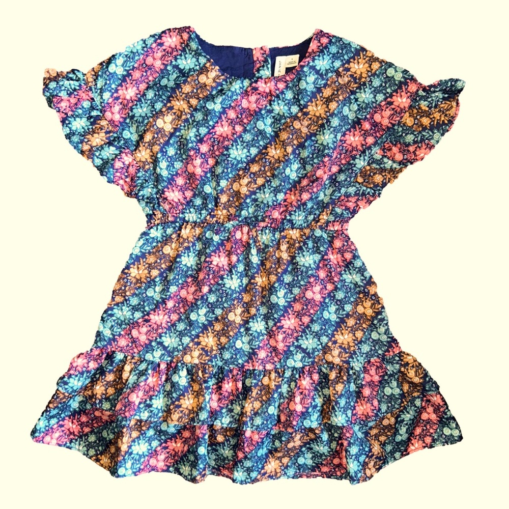 Janie and Jack Flutter Sleeve Sundress size 6
